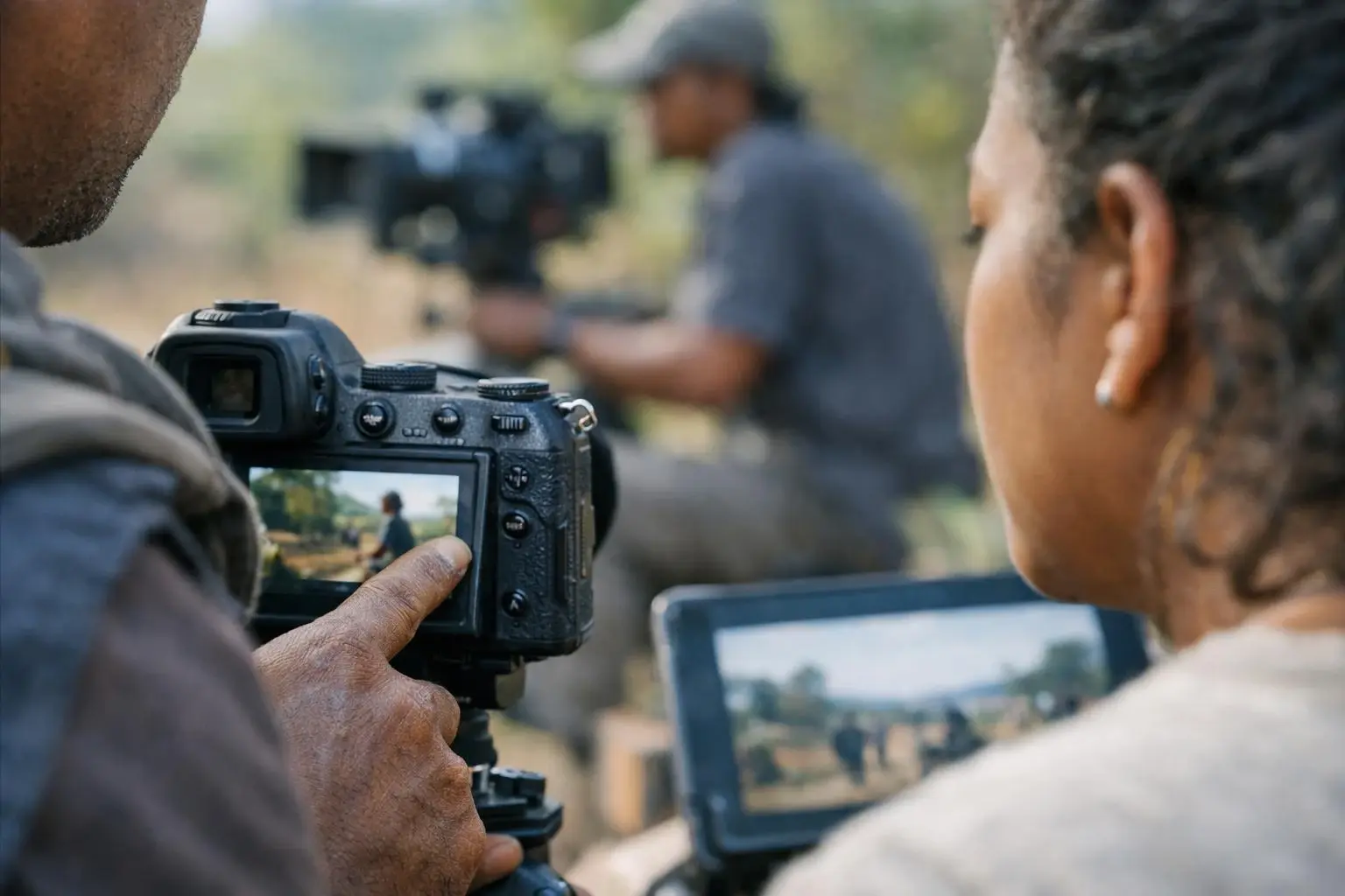 How B-roll applies to Film production Madagascar services in Madagascar, Madagascar—practical illustration