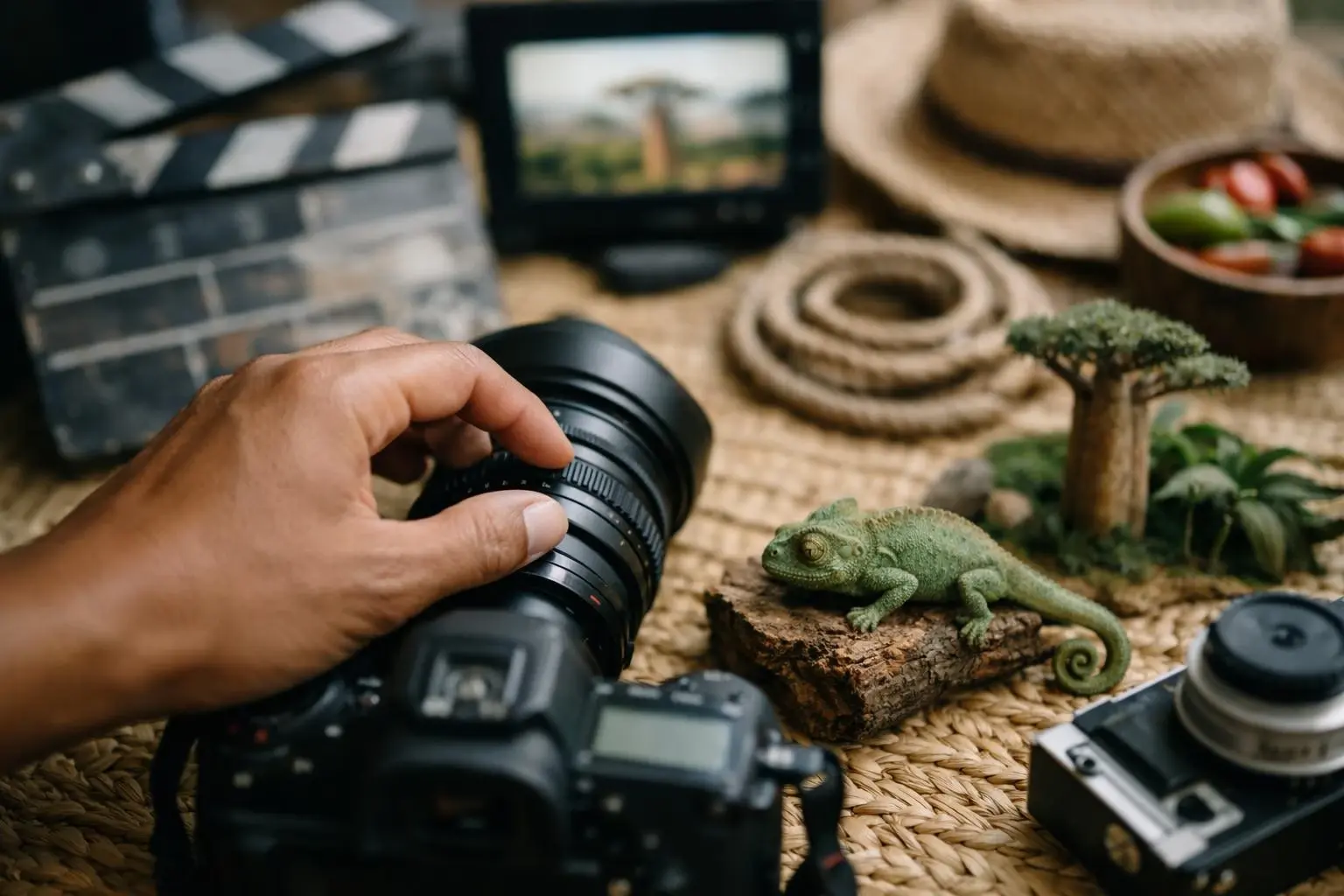Depth of field in Film production Madagascar: Depth of field is the range of distance in a scene that—visual guide