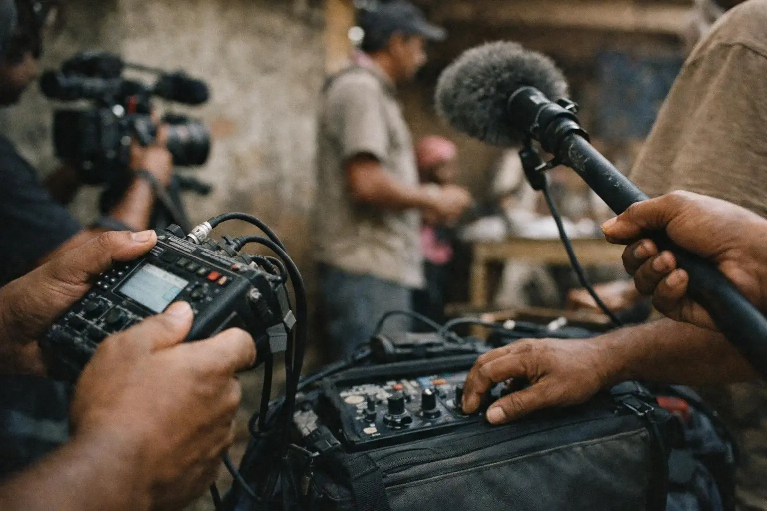 How Direct sound recording applies to Film production Madagascar services in Madagascar, Madagascar—practical illustration