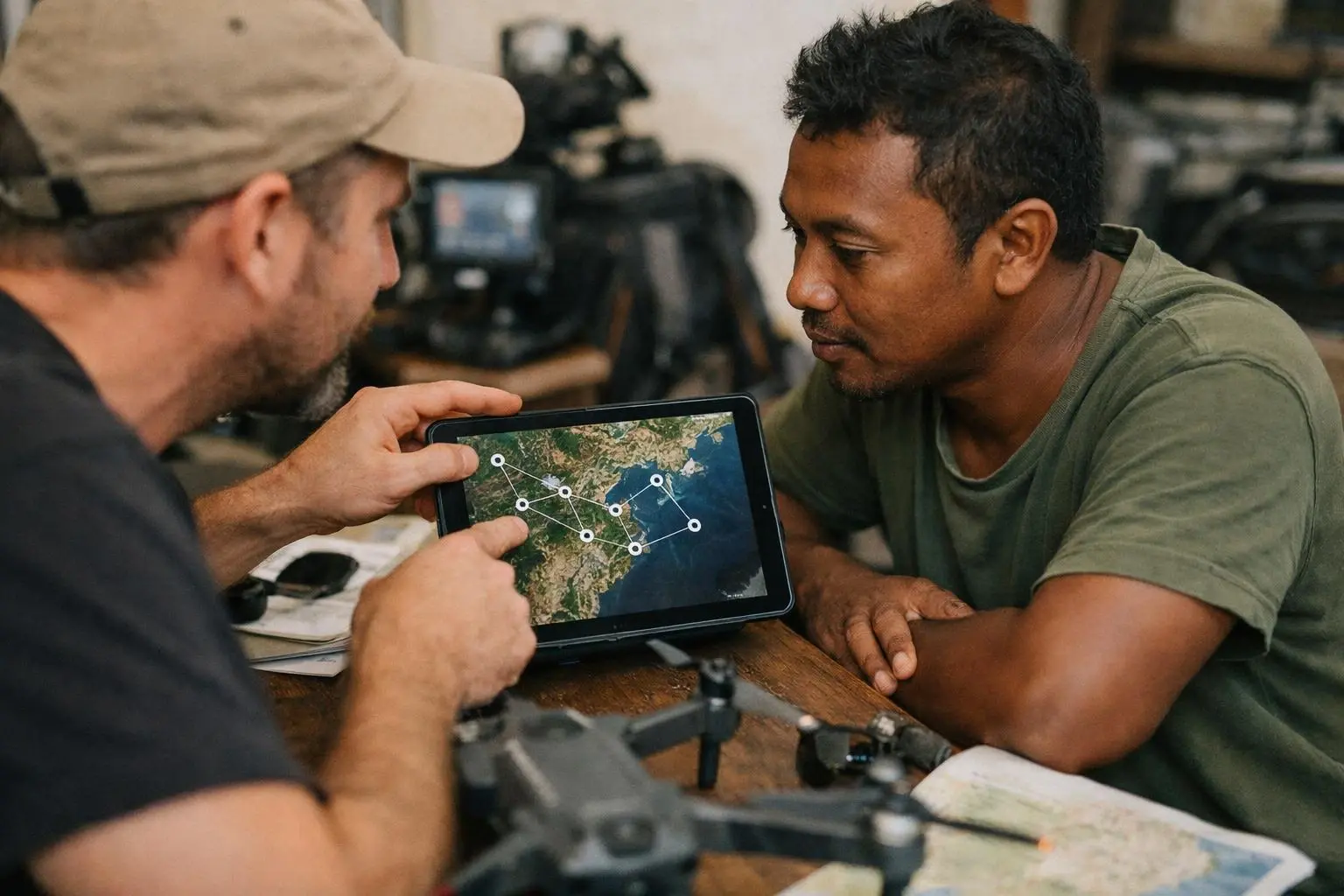 How Drone flight plan applies to Film production Madagascar services in Madagascar, Madagascar—practical illustration
