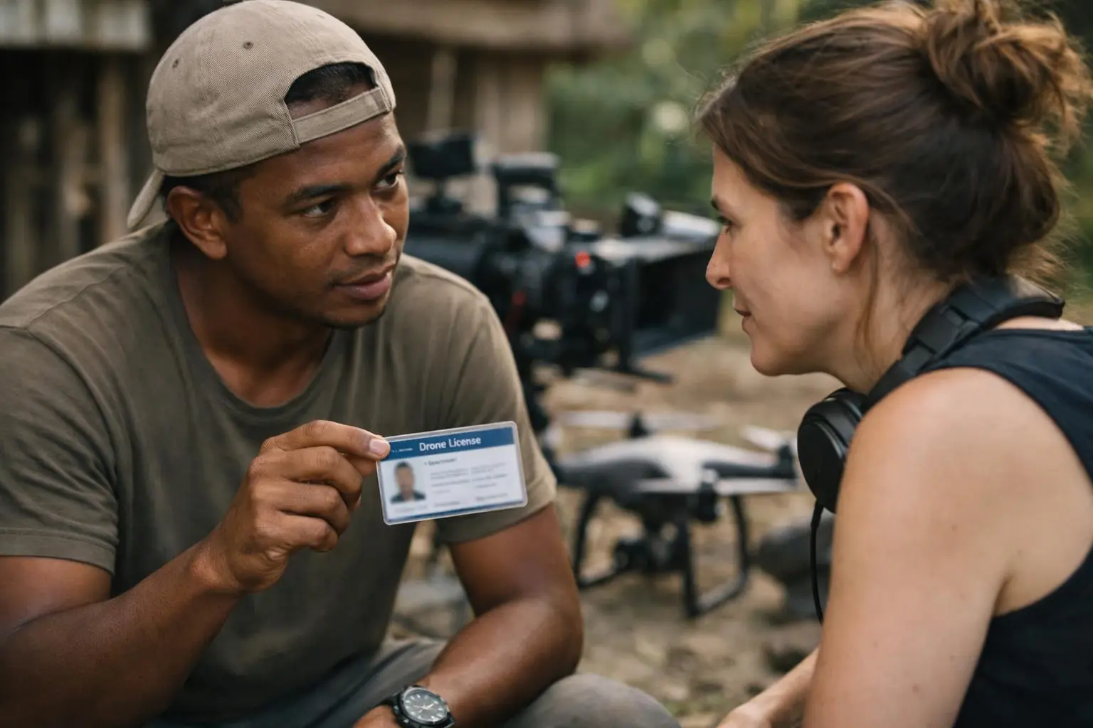 How Drone license applies to Film production Madagascar services in Madagascar, Madagascar—practical illustration