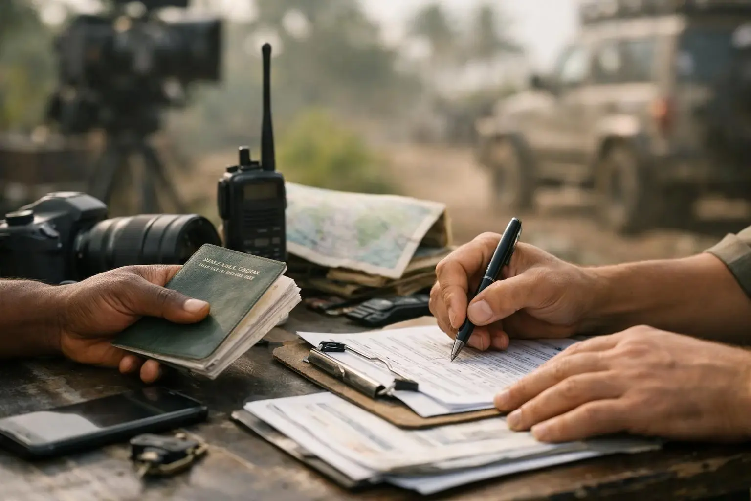 How Permit coordinator applies to Film production Madagascar services in Madagascar, Madagascar—practical illustration