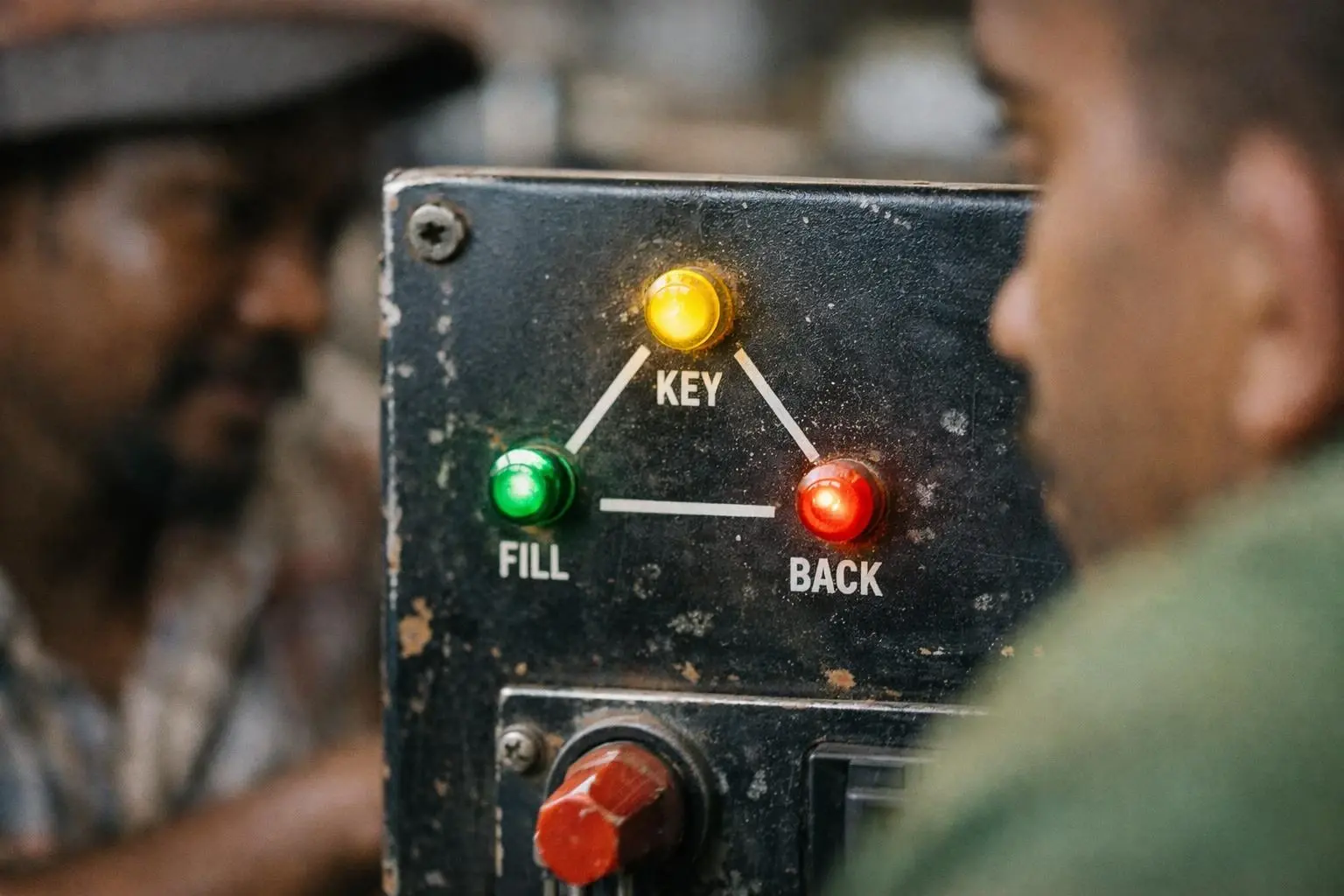 Three-point lighting in Film production Madagascar: Three-point lighting is a standard film and photography lighting techn...