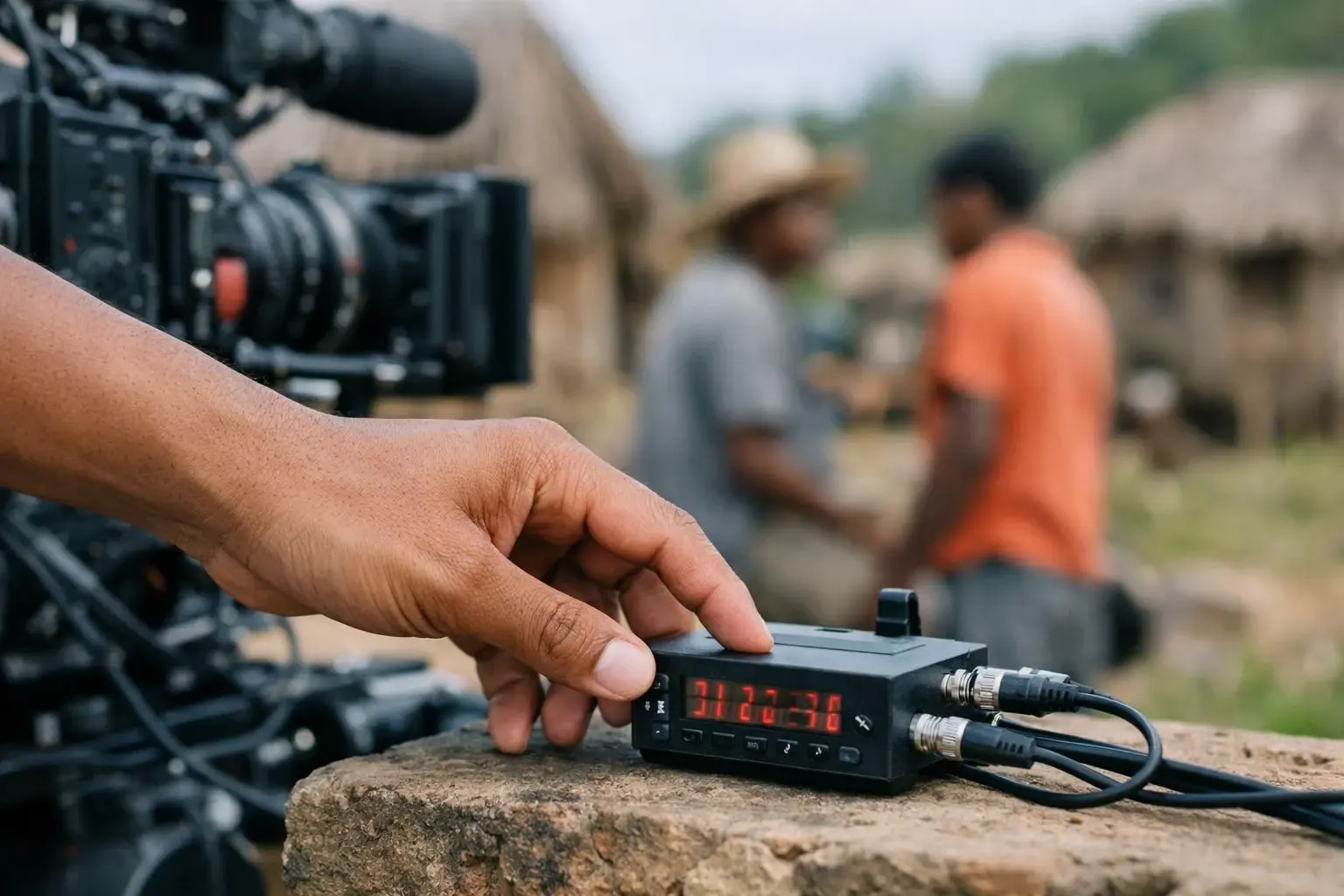 Timecode in Film production Madagascar: Timecode is an electronic signal or digital metadata that assigns a unique—visual...