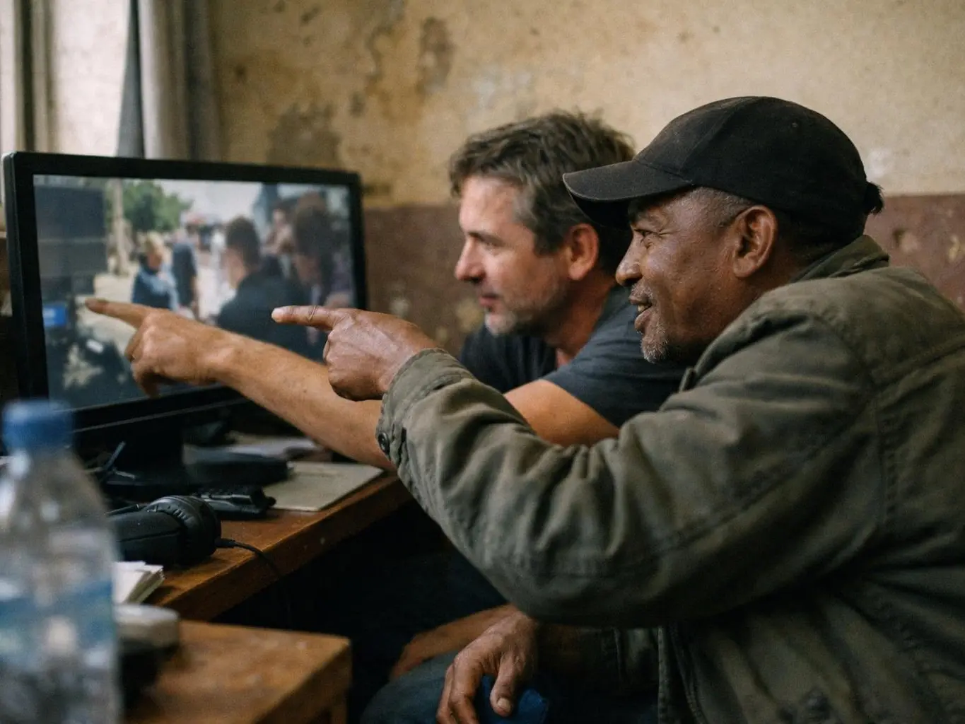 Voice Over and Subtitle Services for Film Production Madagascar — team at work