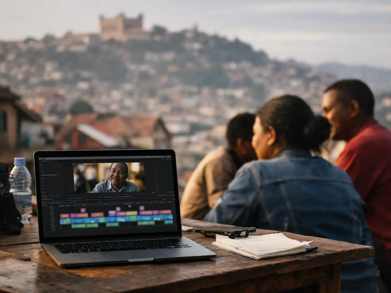 Film Production Madagascar in Antsiranana — in action