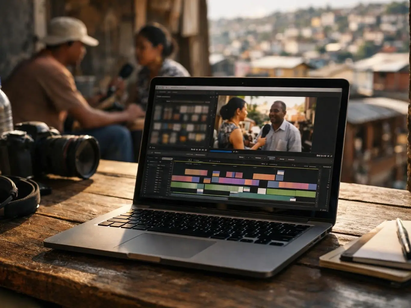 Film production Madagascar — detail view